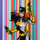 SEEN  -  "Batgirl"  Aerosol on  Canvas