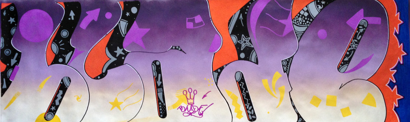 BLADE - "Tequila Sunrise" Painting
