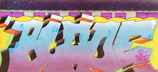BLADE - "Blade Trek" Painting