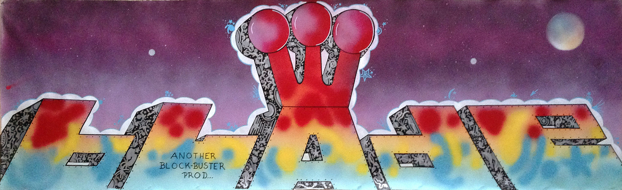 BLADE - "Another Blockbuster Production" Painting