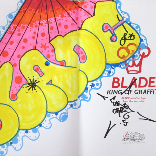 BLADE - "King of graffiti" Custom Book Drawing 2