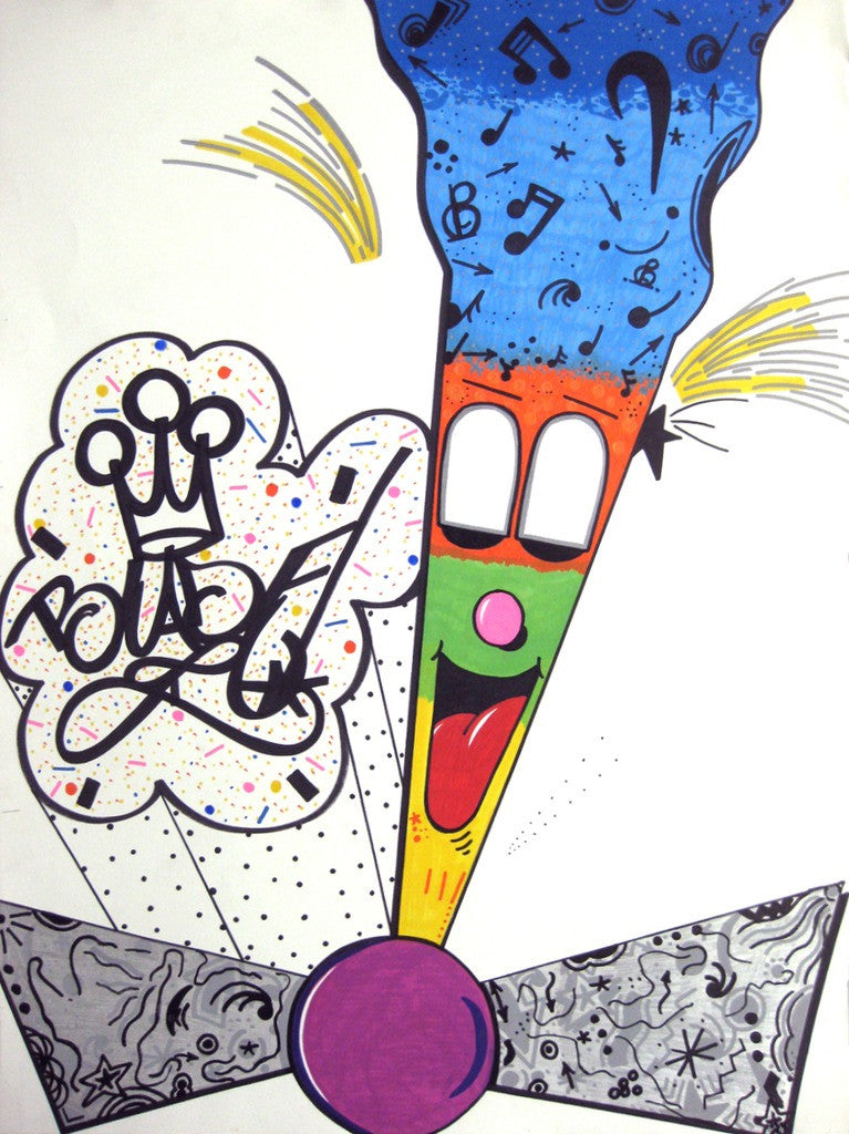 BLADE - "Mr Party Time" Drawing