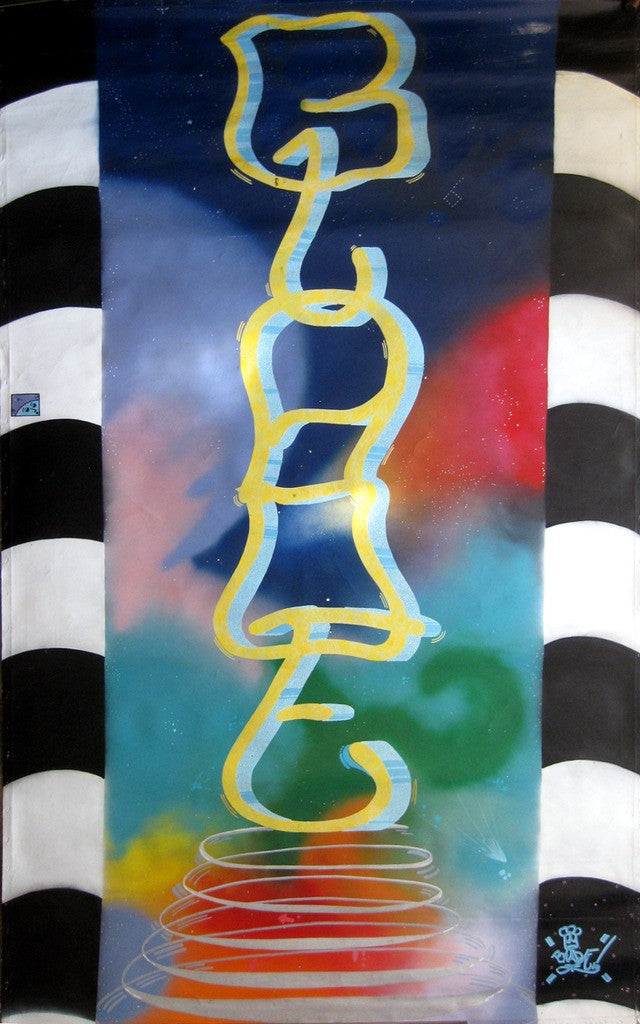 BLADE - "Springing Through the Stratasphere" Painting