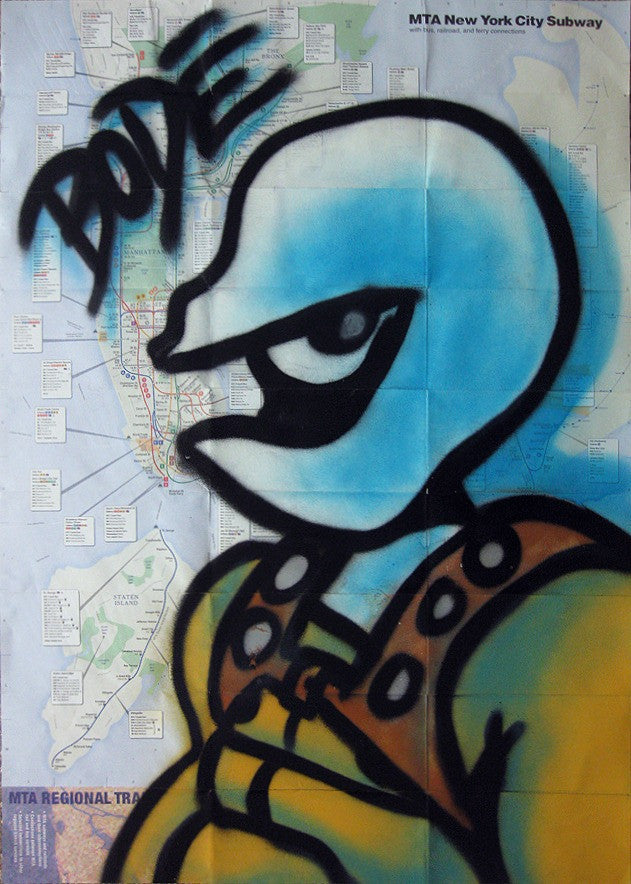 MARK BODE "Untitled" Map