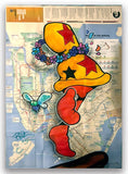 MARK BODE  "Aloha Cheech " Map