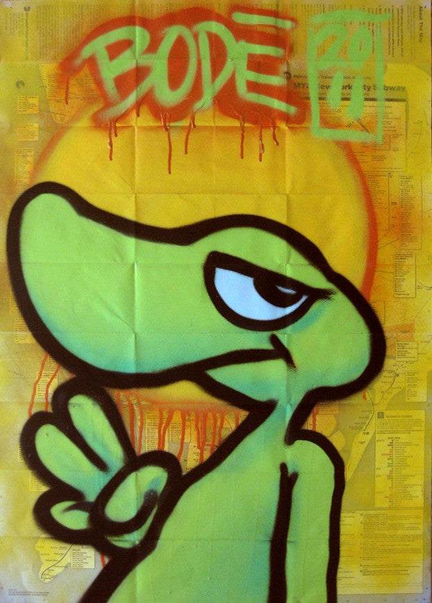 MARK BODE "Lizard of Oz" Map