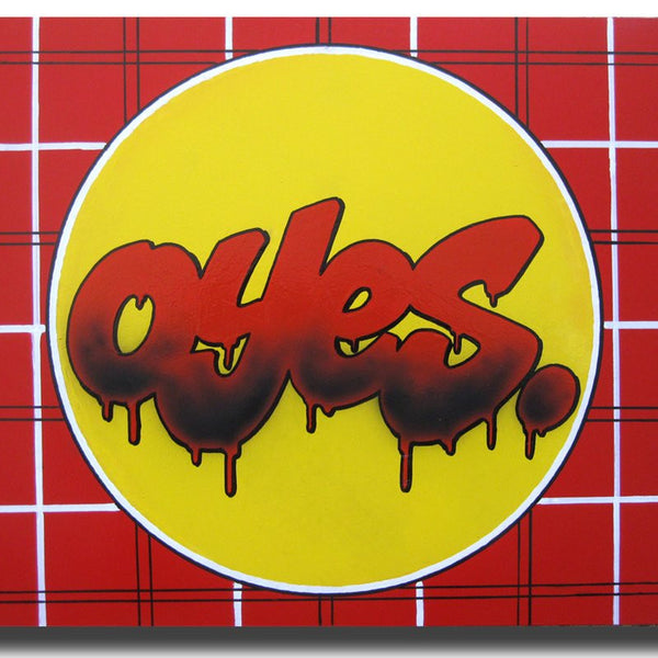YES2 - "OYES" painting