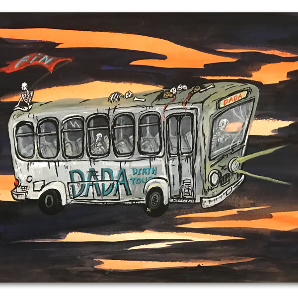 Rick Prol -  "Dada Bus" - Painting
