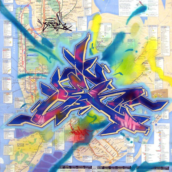 CES-ONE -  "Untitled 5" NYC Map