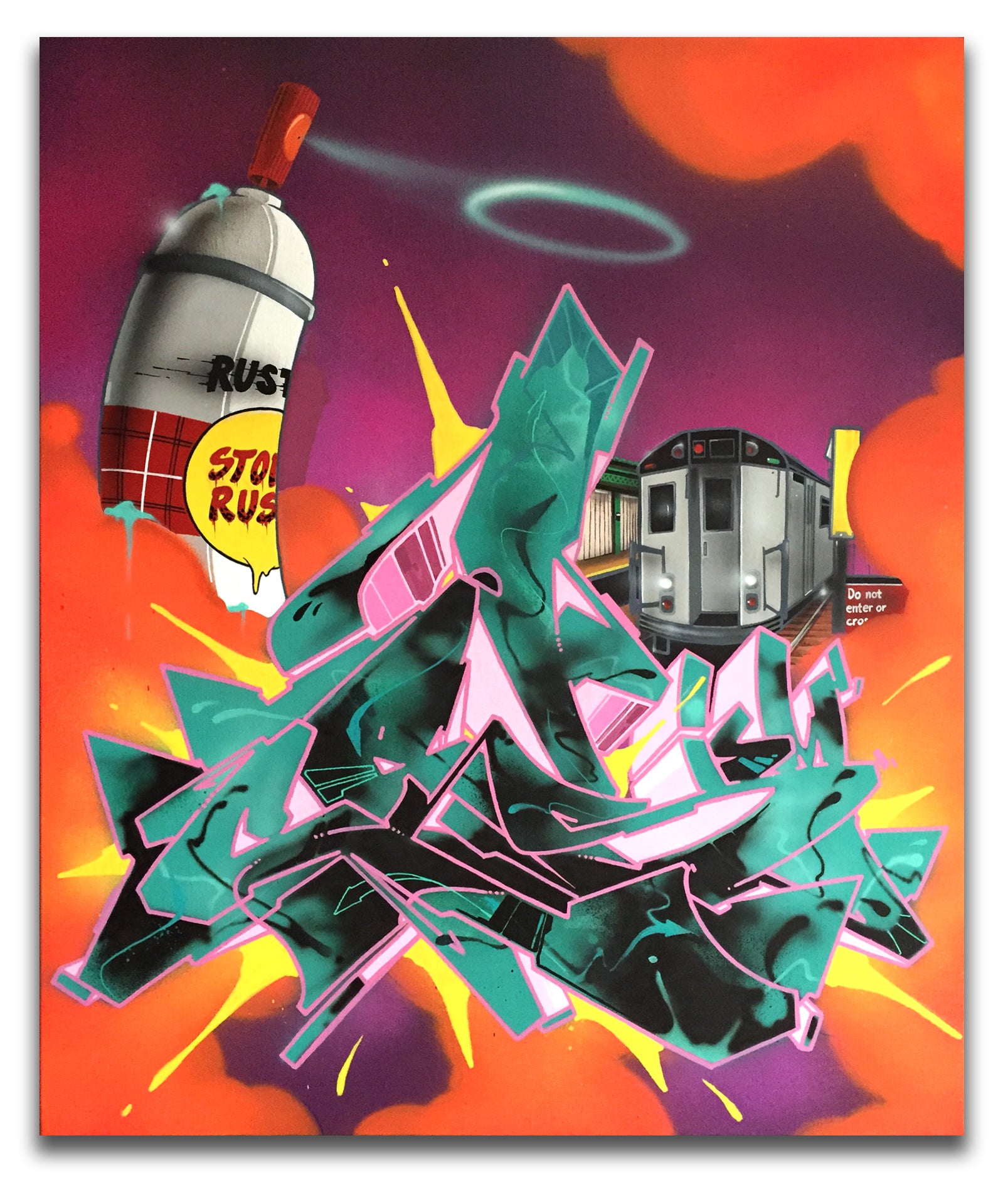 CES ONE  "BX" Painting