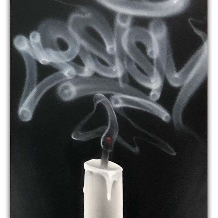 CES ONE "Smoke1 (candle)" Painting