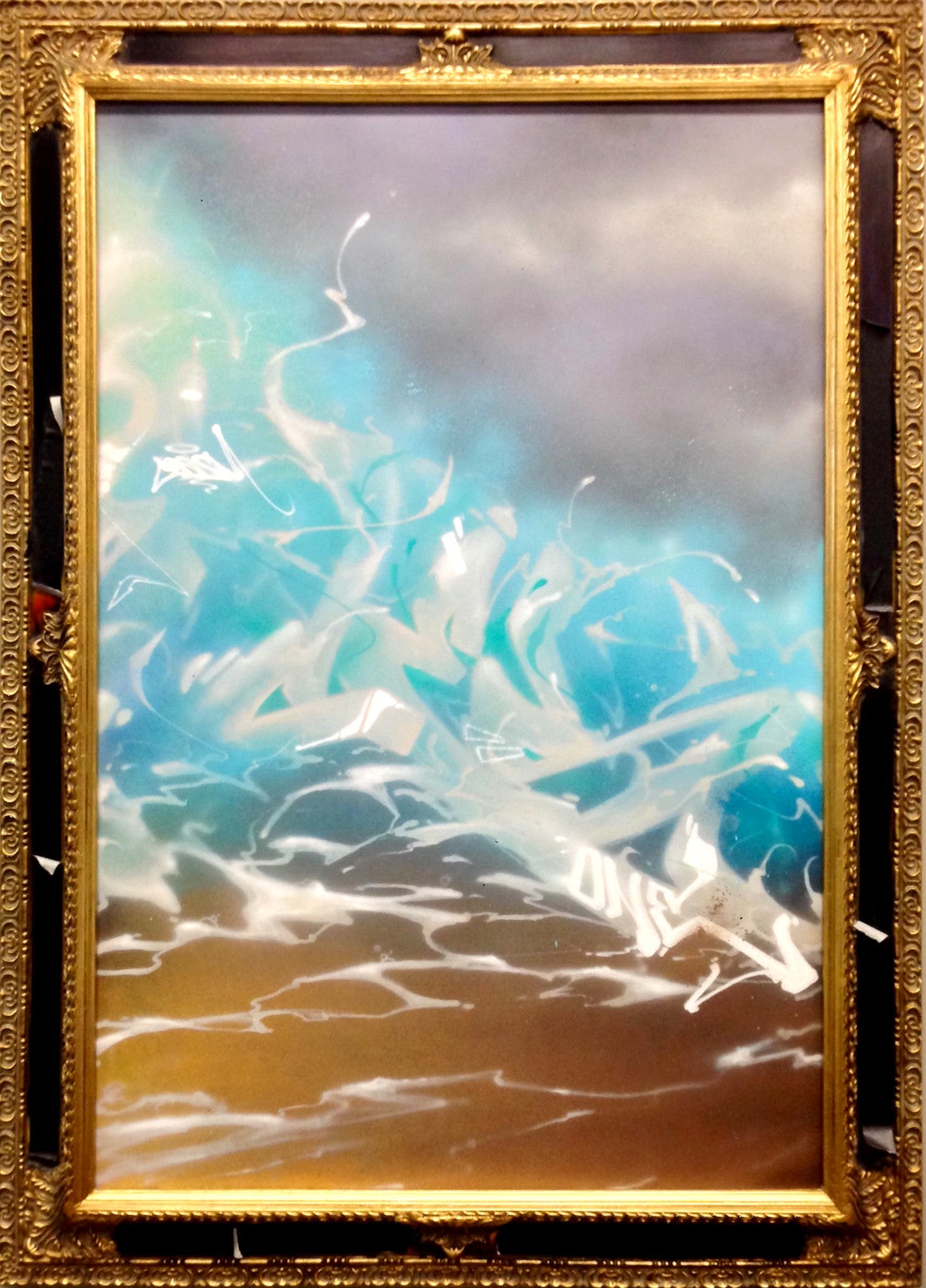 CES ONE  - "Clouds" Painting
