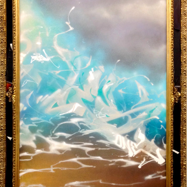 CES ONE  - "Clouds" Painting