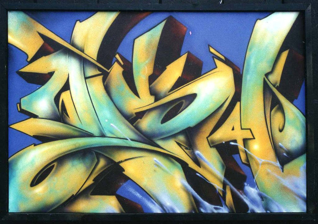 CES ONE - "Wet Wish" Painting