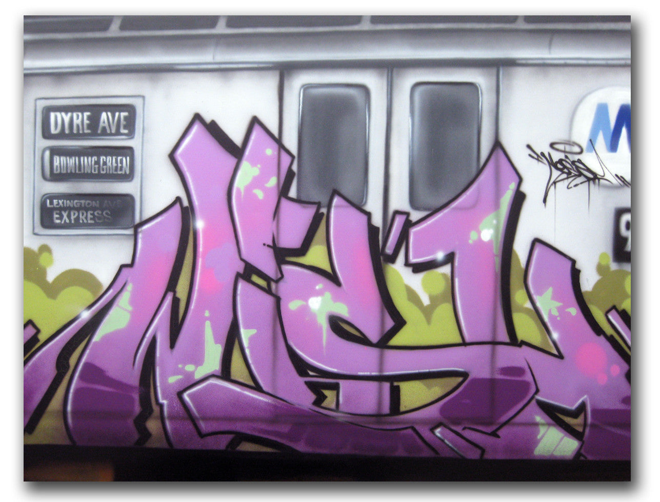 CES ONE "Wish Train" Painting
