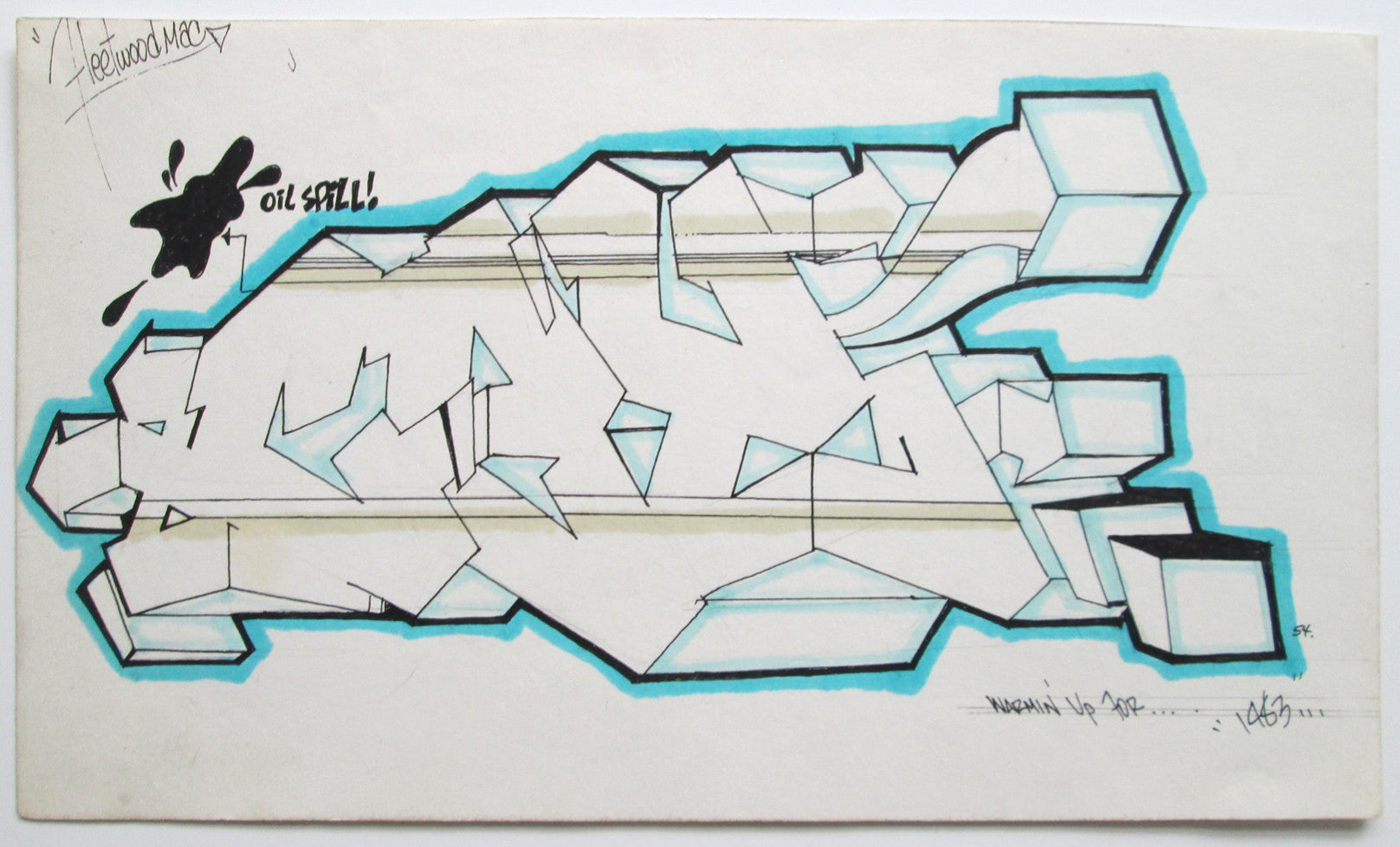 CEY - "WildStyle (Fleetwood Mac)Drawing 1983