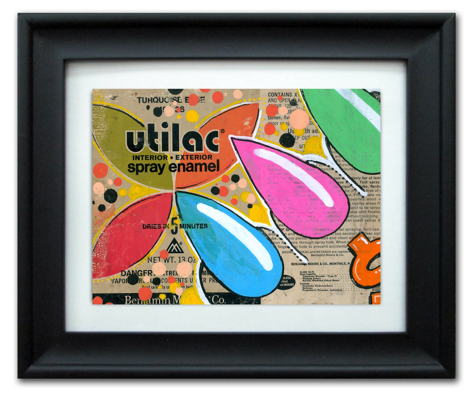 CLAW  -  "UTILAC" Vintage Label
