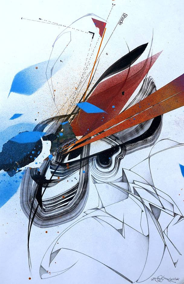 CODAK "Love Letters for the Dearly Forgotten #9" Painting