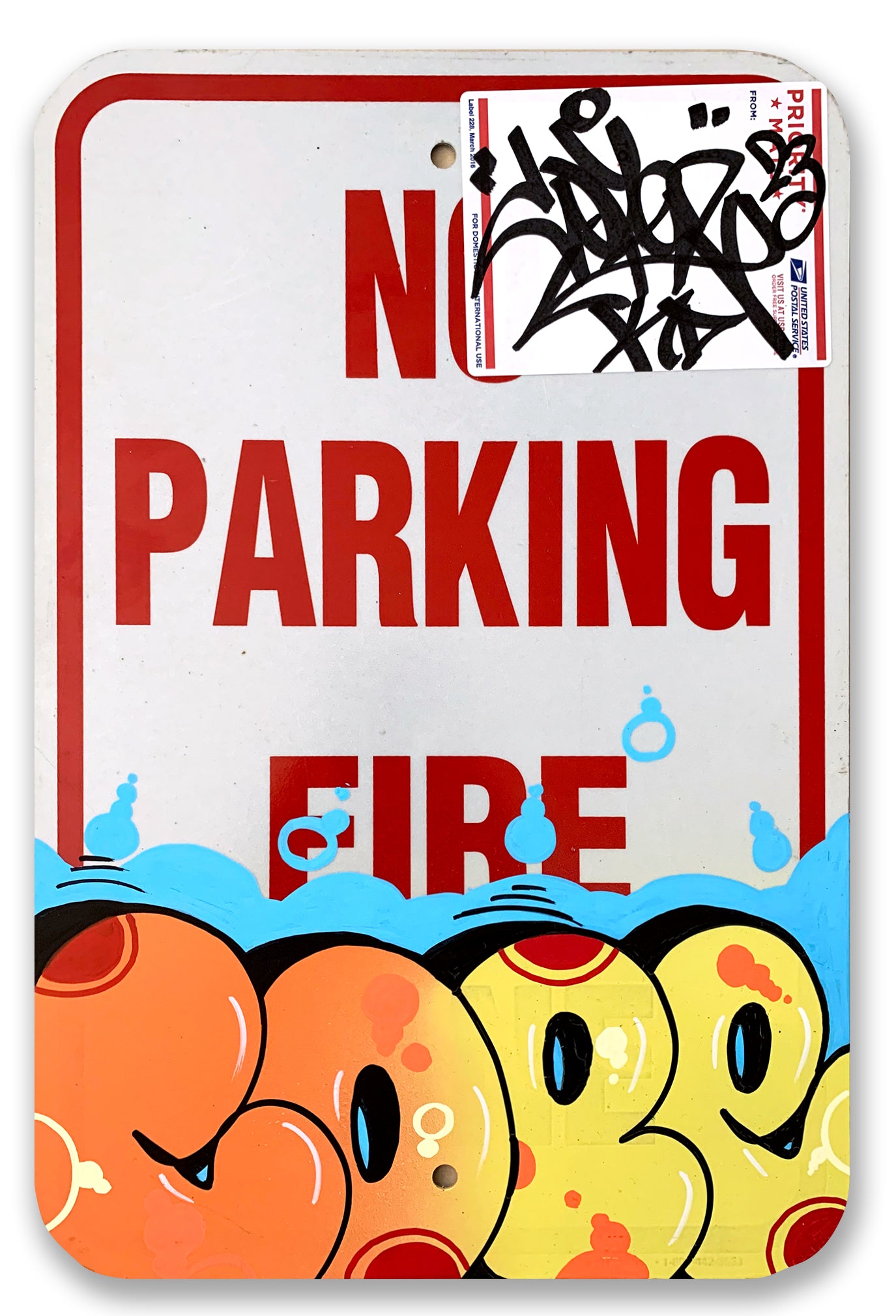 COPE 2 - "COPE2"  No Parking Sign