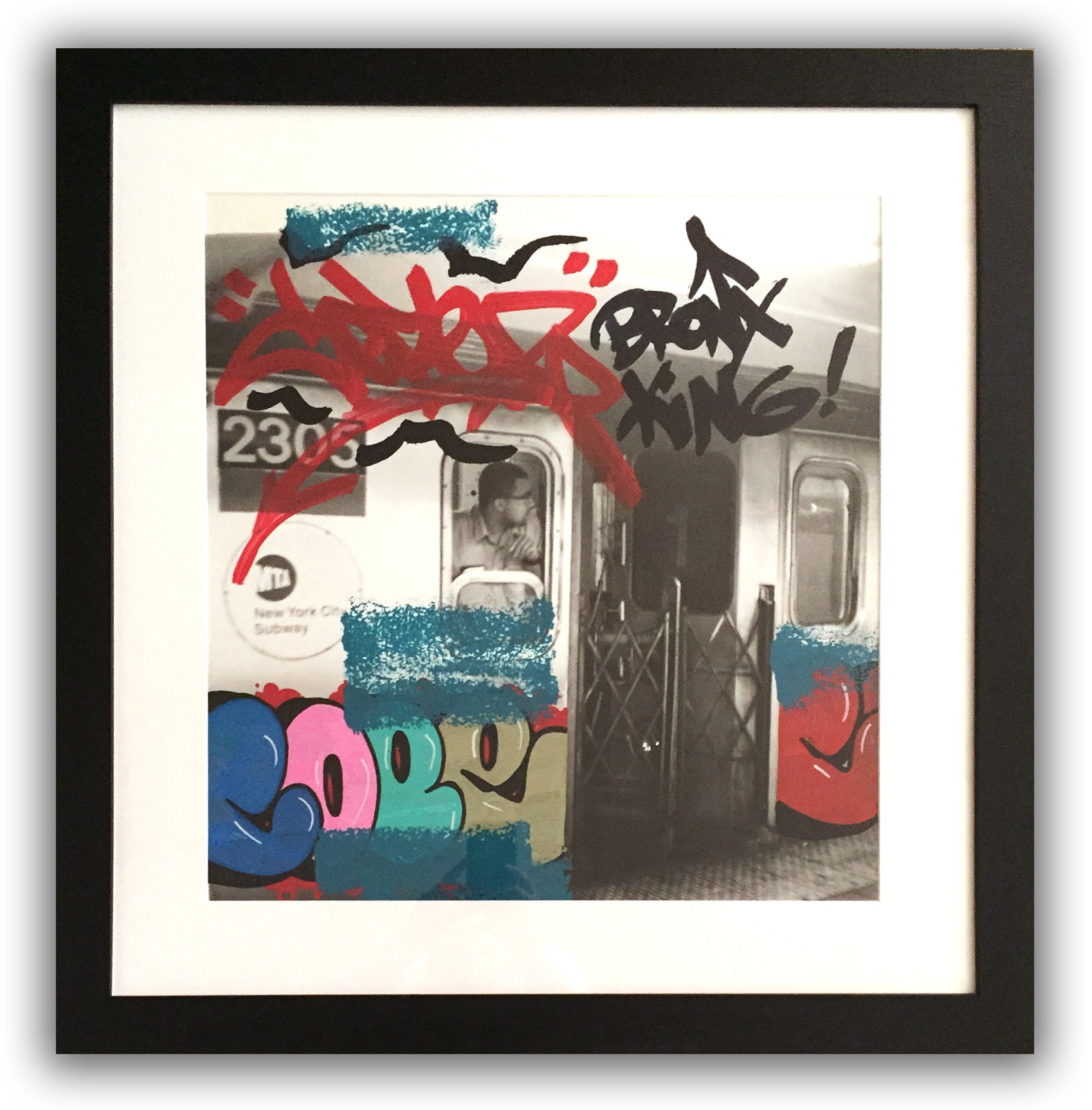 COPE2 - "Photograff #2" Painting on Photo