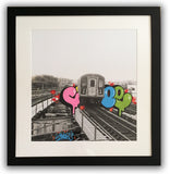 COPE2 - "Photograff #3" Painting on Photo