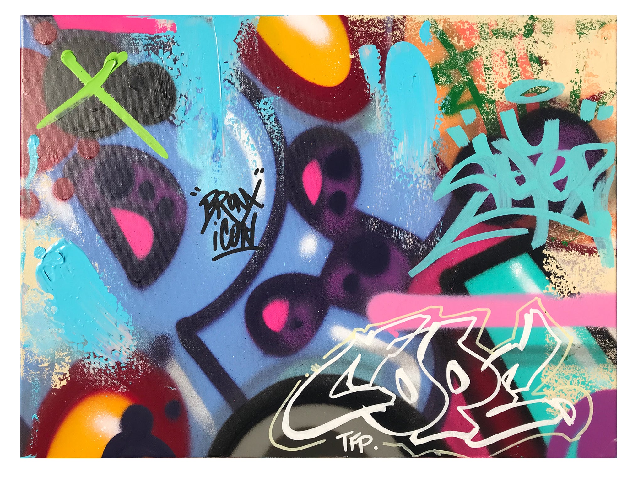 COPE2 - "Bronx Icon" Painting
