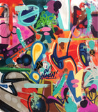 COPE2 "In Human" 54" x 63" Painting