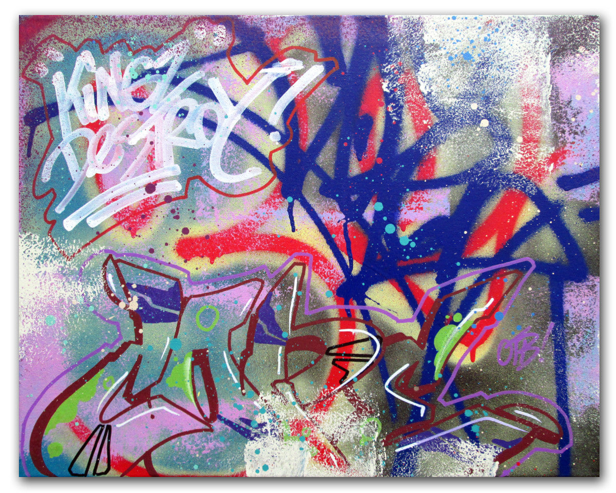 COPE 2 - "Kingz destroy 4" Painting