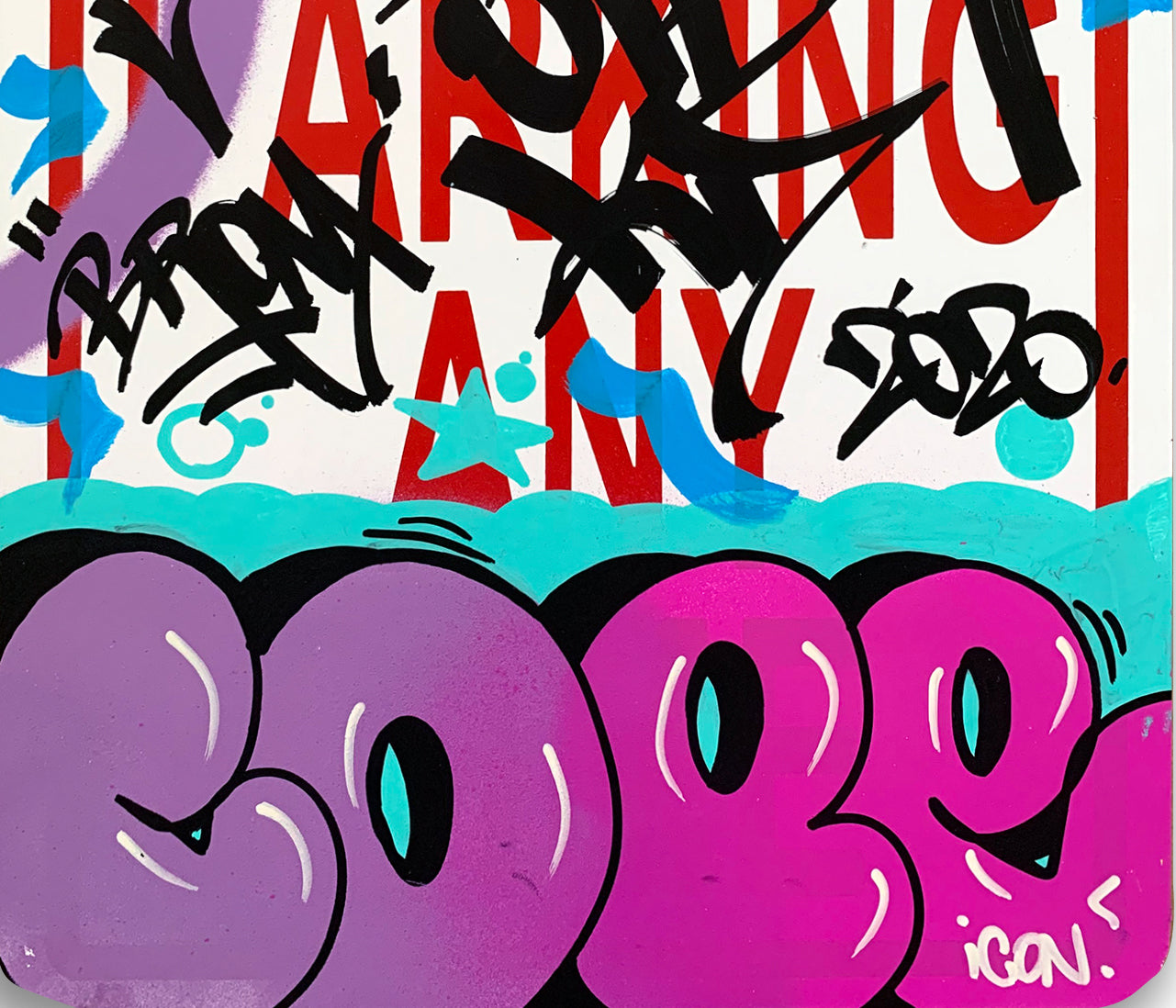 COPE 2 - "bronx"  No Parking Sign