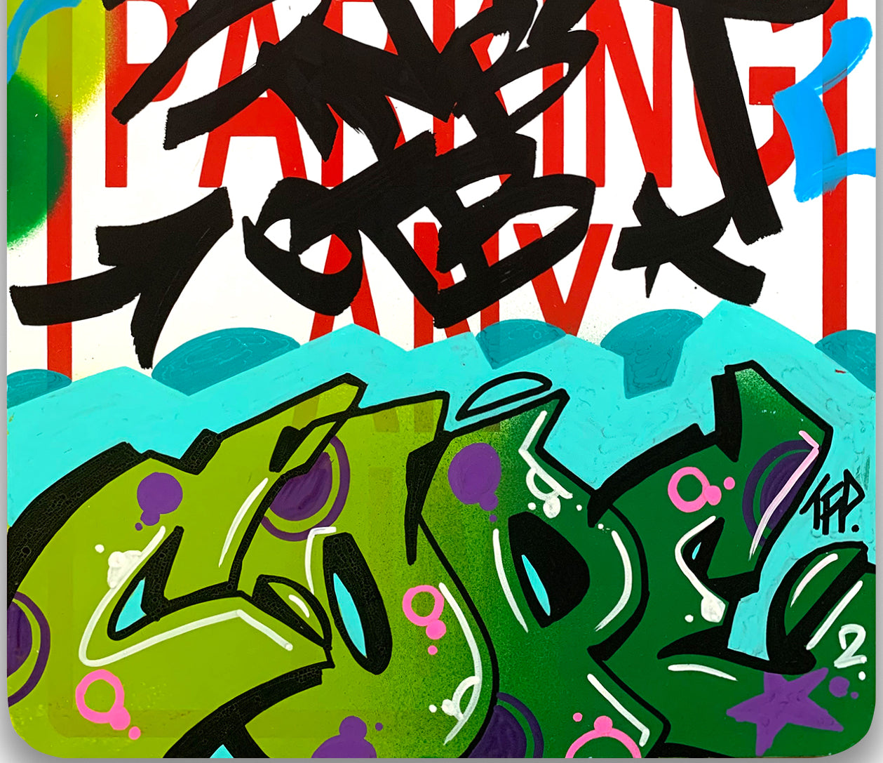COPE 2 - "COPE2"  No Parking Sign