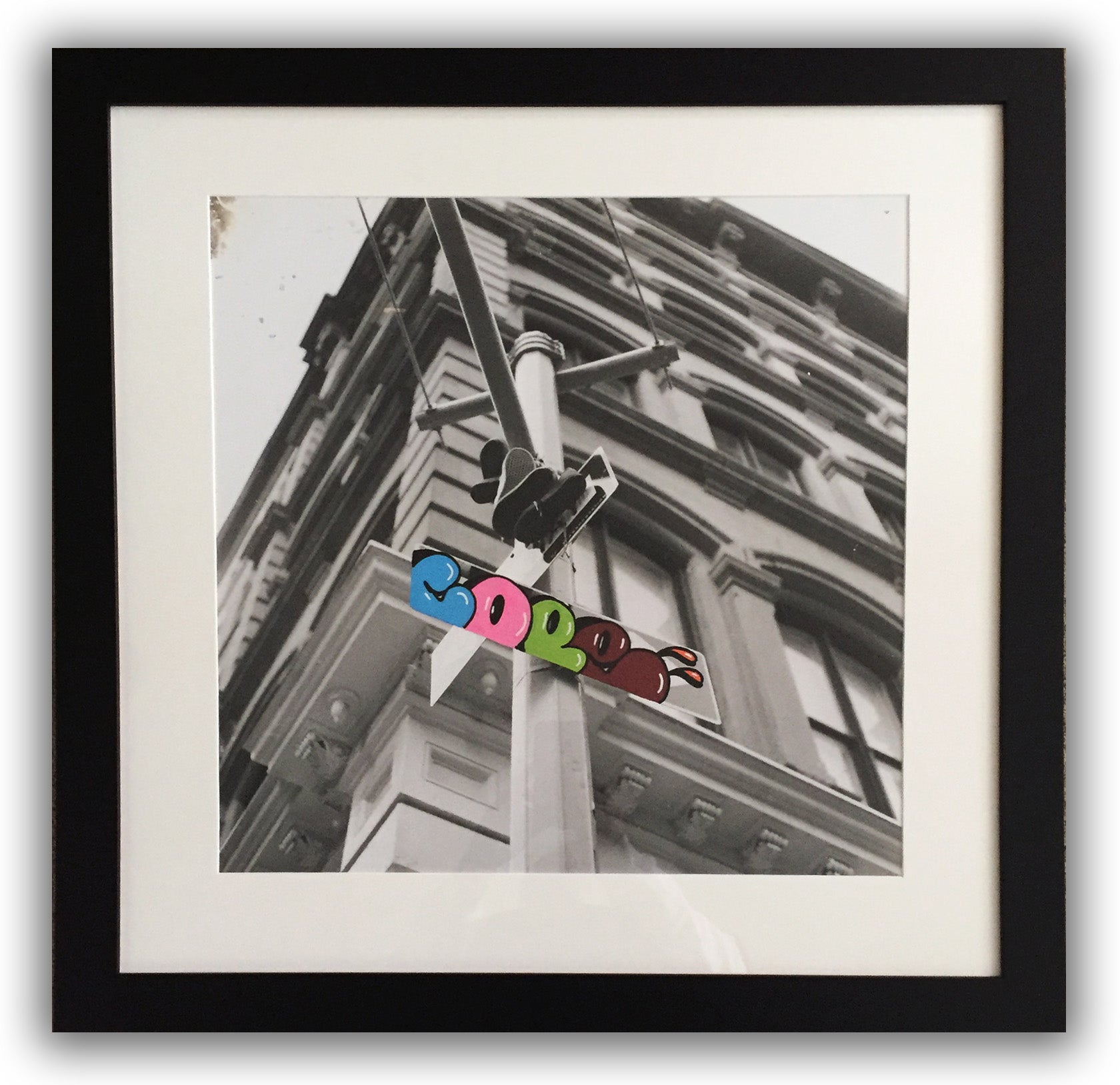 COPE2 - "Photograff #11" Painting on Photo