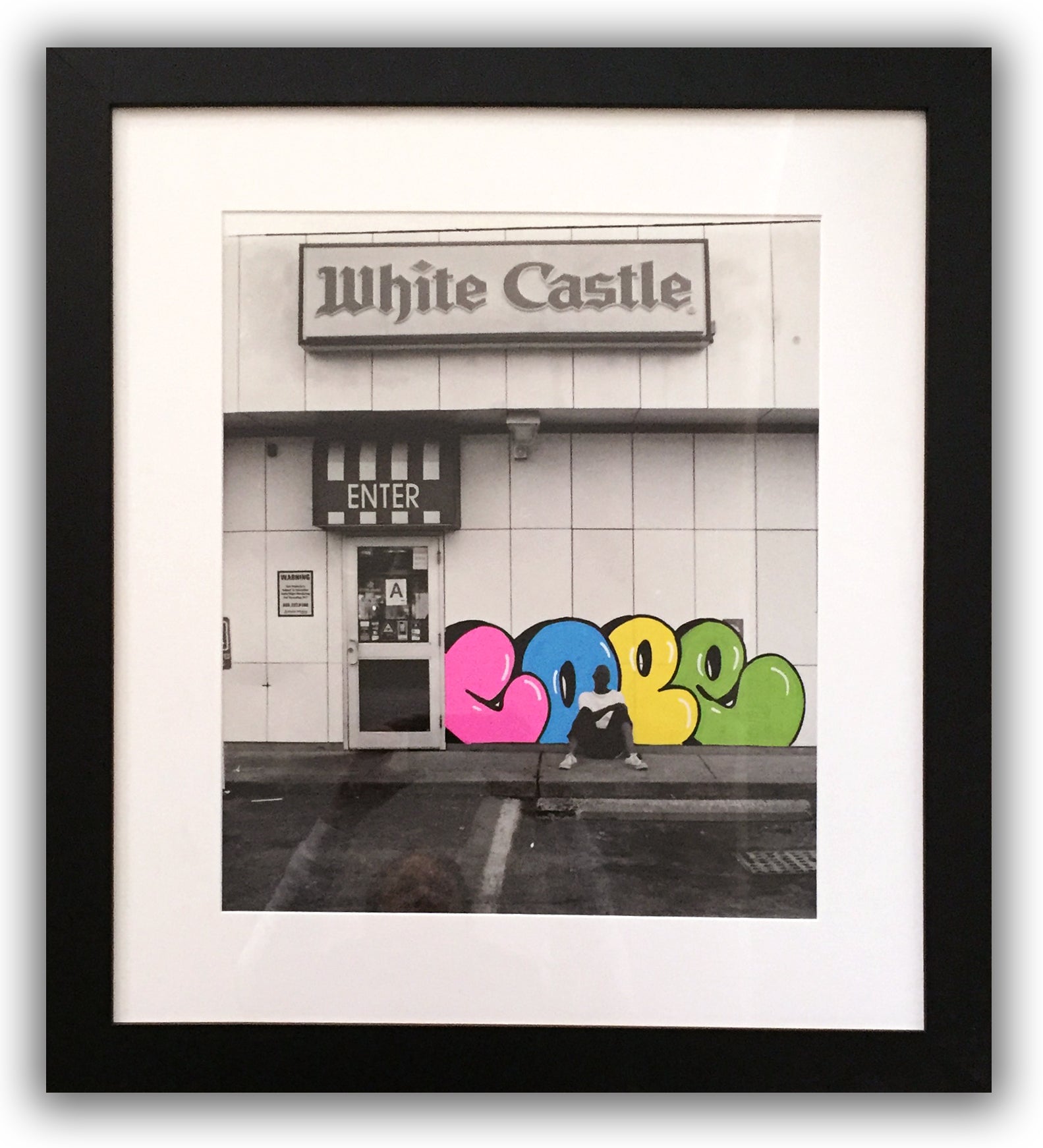 COPE2 - "Photograff #15" Painting on Photo