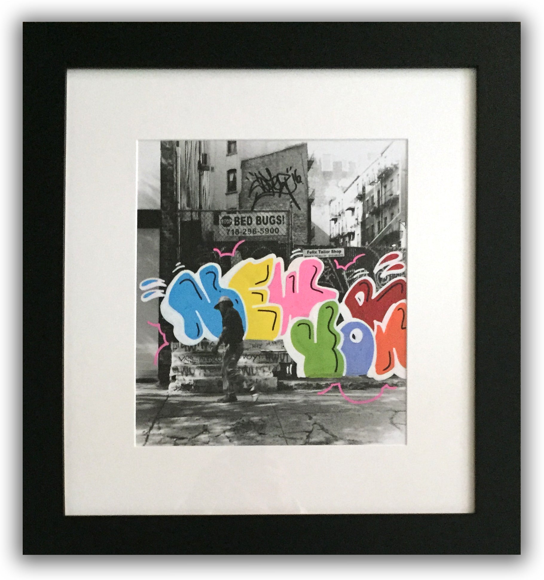 COPE2 - "Photograff #1" Painting on Photo