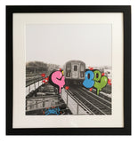 COPE2 - "Photograff #3" Painting on Photo