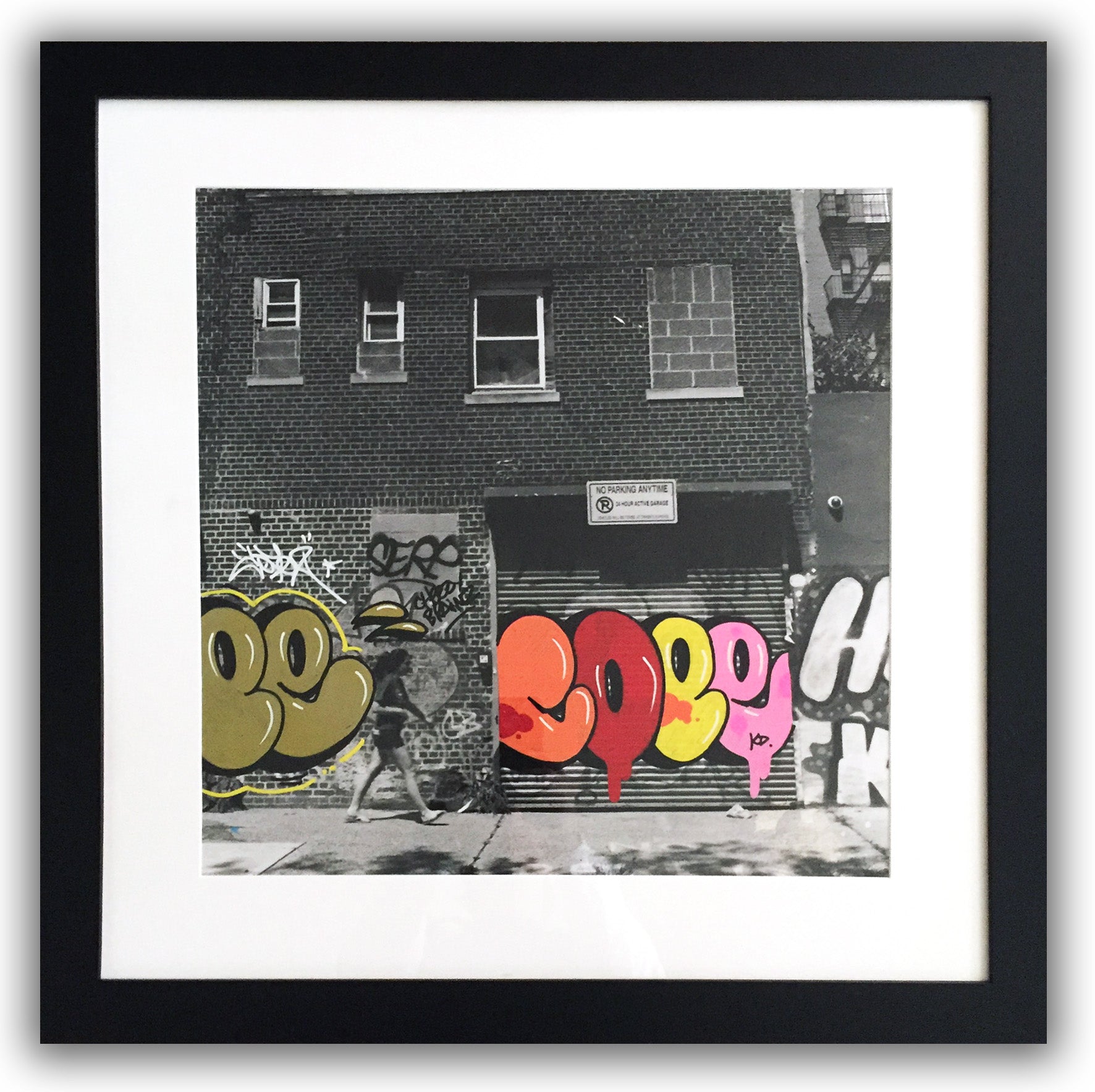 COPE2 - "Photograff #10" Painting on Photo