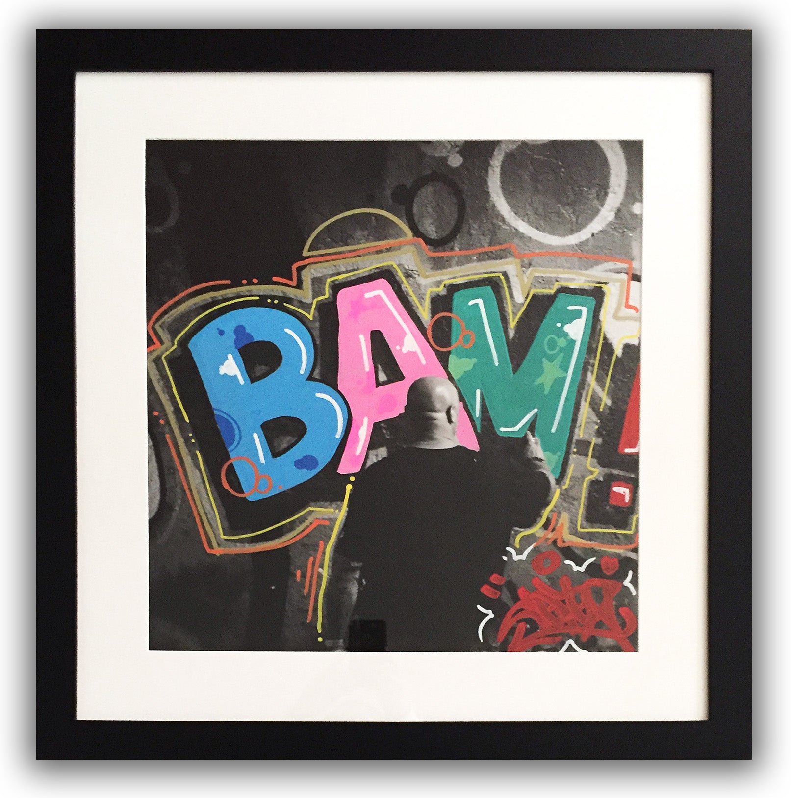 COPE2 - "Photograff #7" Painting on Photo