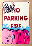 COPE 2 - "COPE2"  No Parking Sign