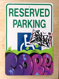 COPE 2 - "COPE2"  Reserved Parking Sign