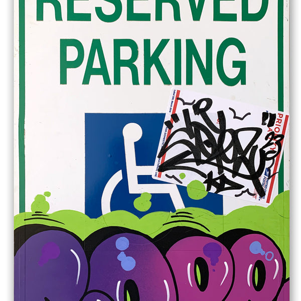 COPE 2 - "COPE2"  Reserved Parking Sign