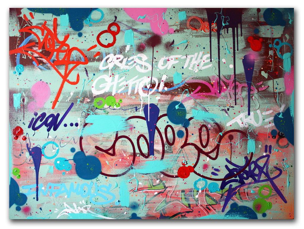 COPE 2 - "Cries of the Ghetto" Canvas