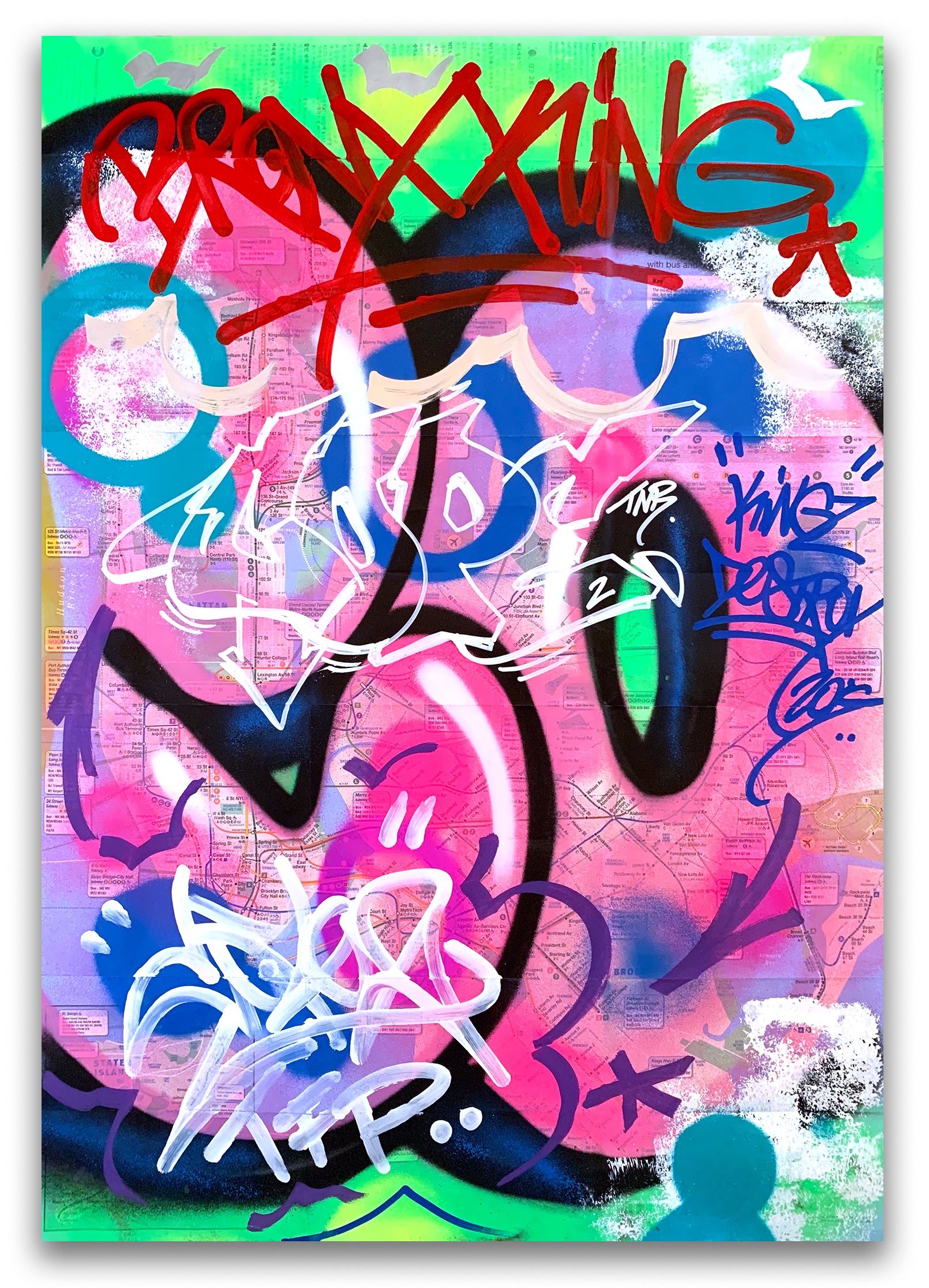 COPE 2 -  "Bx King" NYC Subway Map