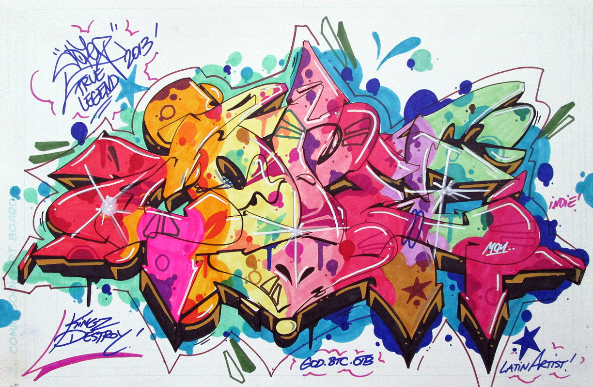 COPE 2 - " True Legend " Black Book Drawing