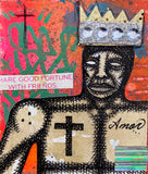 Carlos Ramirez  - "Ghetto Card 3" Drawing