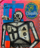 Carlos Ramirez  - "Ghetto Card 2" Drawing