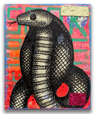 Carlos Ramirez  - "Ghetto Card 5" Drawing