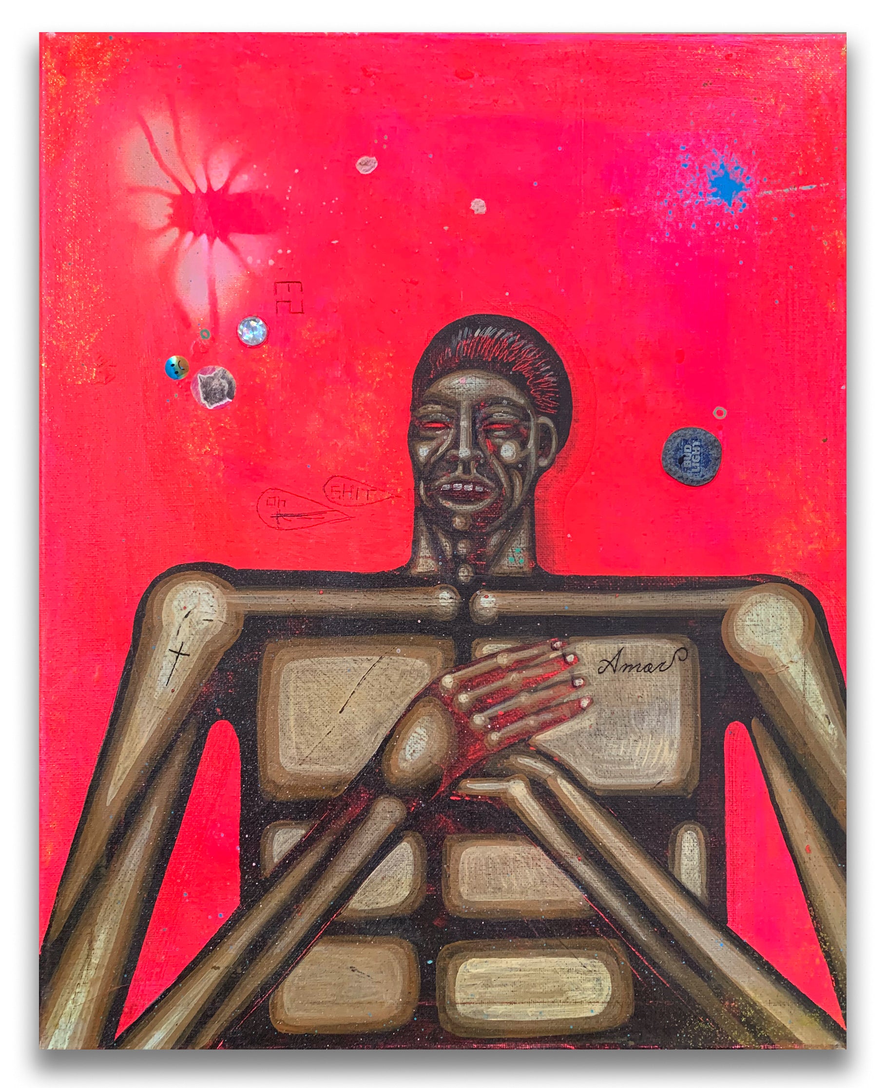 Carlos Ramirez  - "Amor" Painting