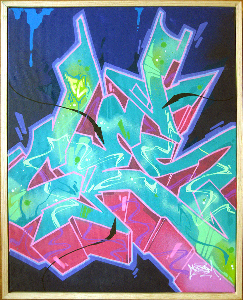 CES ONE - "Untitled 6" Painting