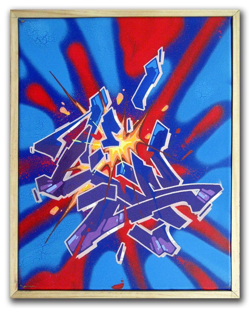 CES ONE - "Explosion" Painting