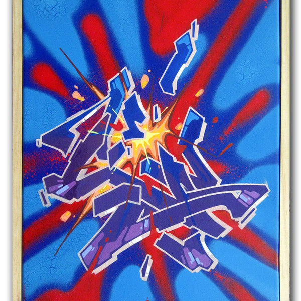 CES ONE - "Explosion" Painting