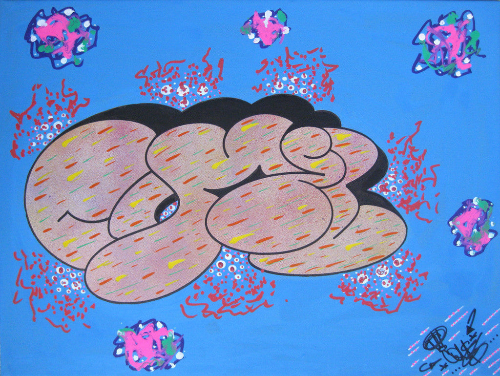 COMET - Wood Chip - Painting